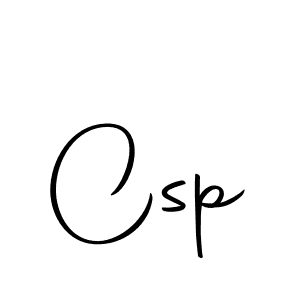 You should practise on your own different ways (Autography-DOLnW) to write your name (Csp) in signature. don't let someone else do it for you. Csp signature style 10 images and pictures png