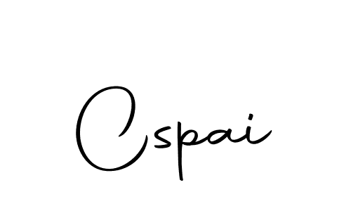 Create a beautiful signature design for name Cspai. With this signature (Autography-DOLnW) fonts, you can make a handwritten signature for free. Cspai signature style 10 images and pictures png