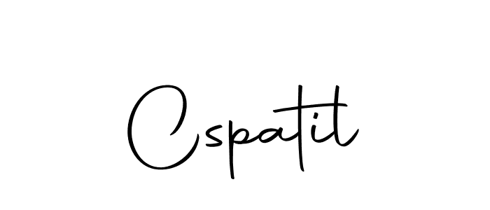 Create a beautiful signature design for name Cspatil. With this signature (Autography-DOLnW) fonts, you can make a handwritten signature for free. Cspatil signature style 10 images and pictures png