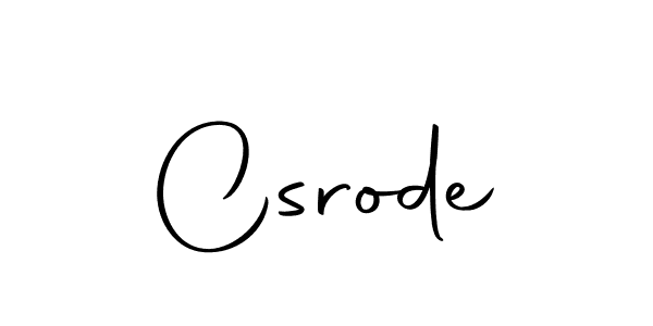 Use a signature maker to create a handwritten signature online. With this signature software, you can design (Autography-DOLnW) your own signature for name Csrode. Csrode signature style 10 images and pictures png