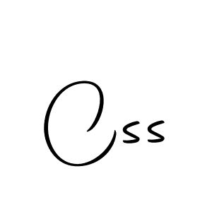 Design your own signature with our free online signature maker. With this signature software, you can create a handwritten (Autography-DOLnW) signature for name Css. Css signature style 10 images and pictures png