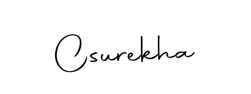 How to Draw Csurekha signature style? Autography-DOLnW is a latest design signature styles for name Csurekha. Csurekha signature style 10 images and pictures png