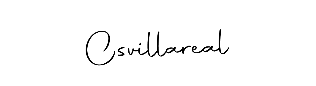The best way (Autography-DOLnW) to make a short signature is to pick only two or three words in your name. The name Csvillareal include a total of six letters. For converting this name. Csvillareal signature style 10 images and pictures png