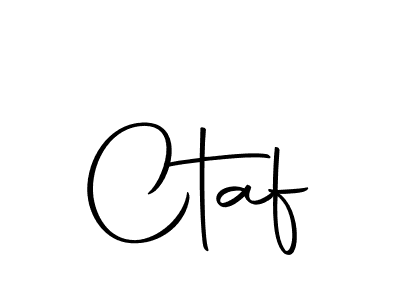 Make a beautiful signature design for name Ctaf. With this signature (Autography-DOLnW) style, you can create a handwritten signature for free. Ctaf signature style 10 images and pictures png