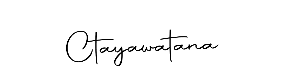 How to make Ctayawatana name signature. Use Autography-DOLnW style for creating short signs online. This is the latest handwritten sign. Ctayawatana signature style 10 images and pictures png