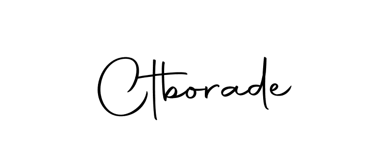 The best way (Autography-DOLnW) to make a short signature is to pick only two or three words in your name. The name Ctborade include a total of six letters. For converting this name. Ctborade signature style 10 images and pictures png