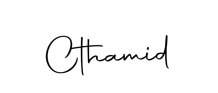 Also we have Cthamid name is the best signature style. Create professional handwritten signature collection using Autography-DOLnW autograph style. Cthamid signature style 10 images and pictures png
