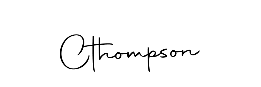 How to make Cthompson signature? Autography-DOLnW is a professional autograph style. Create handwritten signature for Cthompson name. Cthompson signature style 10 images and pictures png