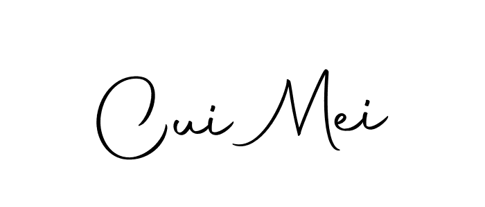 Use a signature maker to create a handwritten signature online. With this signature software, you can design (Autography-DOLnW) your own signature for name Cui Mei. Cui Mei signature style 10 images and pictures png