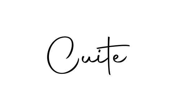 The best way (Autography-DOLnW) to make a short signature is to pick only two or three words in your name. The name Cuite  include a total of six letters. For converting this name. Cuite  signature style 10 images and pictures png