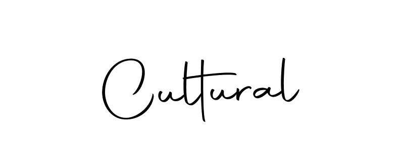 Design your own signature with our free online signature maker. With this signature software, you can create a handwritten (Autography-DOLnW) signature for name Cultural. Cultural signature style 10 images and pictures png