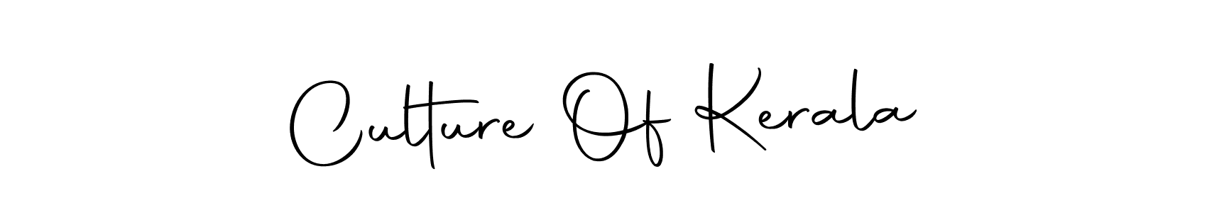 How to make Culture Of Kerala name signature. Use Autography-DOLnW style for creating short signs online. This is the latest handwritten sign. Culture Of Kerala signature style 10 images and pictures png
