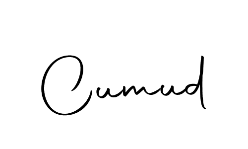Create a beautiful signature design for name Cumud. With this signature (Autography-DOLnW) fonts, you can make a handwritten signature for free. Cumud signature style 10 images and pictures png