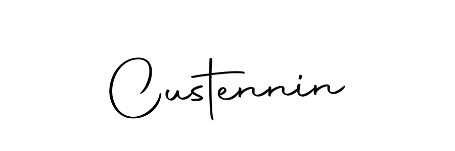 Similarly Autography-DOLnW is the best handwritten signature design. Signature creator online .You can use it as an online autograph creator for name Custennin. Custennin signature style 10 images and pictures png