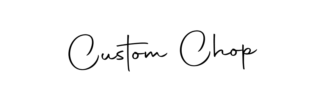 It looks lik you need a new signature style for name Custom Chop. Design unique handwritten (Autography-DOLnW) signature with our free signature maker in just a few clicks. Custom Chop signature style 10 images and pictures png