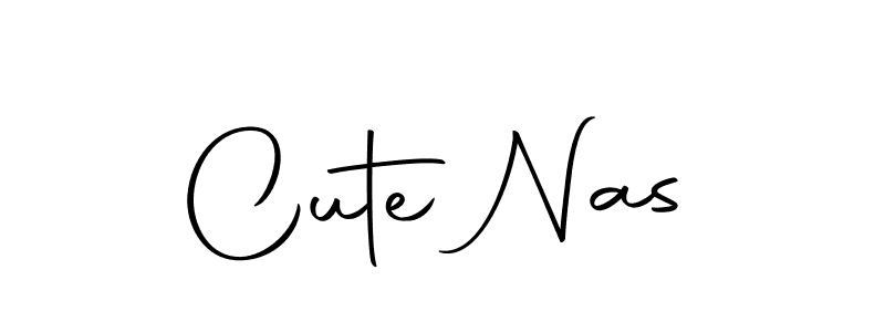 Similarly Autography-DOLnW is the best handwritten signature design. Signature creator online .You can use it as an online autograph creator for name Cute Nas. Cute Nas signature style 10 images and pictures png