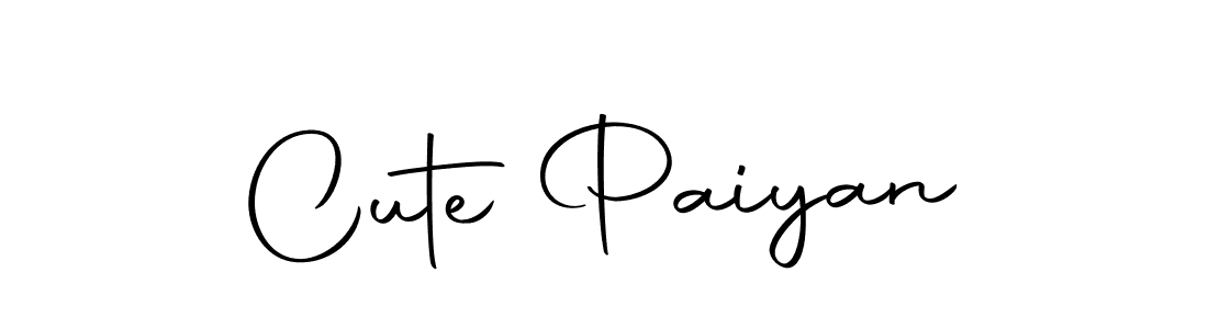 Here are the top 10 professional signature styles for the name Cute Paiyan. These are the best autograph styles you can use for your name. Cute Paiyan signature style 10 images and pictures png