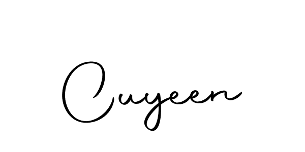 Make a beautiful signature design for name Cuyeen. Use this online signature maker to create a handwritten signature for free. Cuyeen signature style 10 images and pictures png