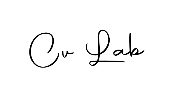 Design your own signature with our free online signature maker. With this signature software, you can create a handwritten (Autography-DOLnW) signature for name Cv Lab. Cv Lab signature style 10 images and pictures png