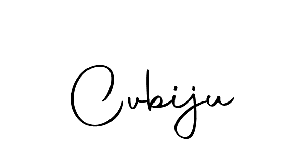 How to make Cvbiju signature? Autography-DOLnW is a professional autograph style. Create handwritten signature for Cvbiju name. Cvbiju signature style 10 images and pictures png
