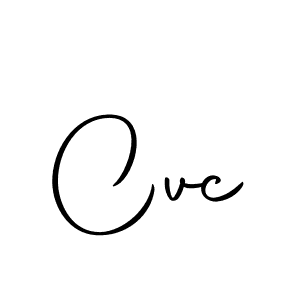 Design your own signature with our free online signature maker. With this signature software, you can create a handwritten (Autography-DOLnW) signature for name Cvc. Cvc signature style 10 images and pictures png