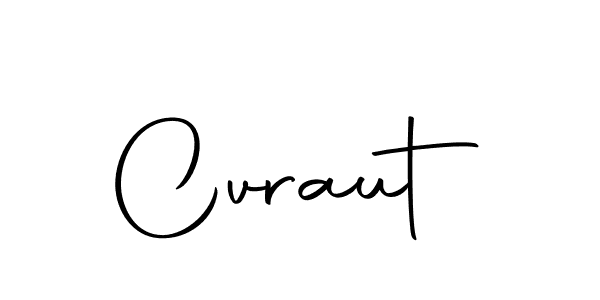 You should practise on your own different ways (Autography-DOLnW) to write your name (Cvraut) in signature. don't let someone else do it for you. Cvraut signature style 10 images and pictures png