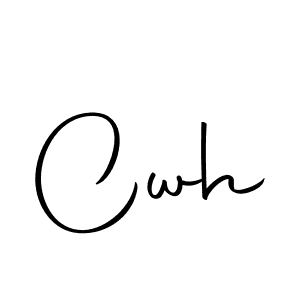 Use a signature maker to create a handwritten signature online. With this signature software, you can design (Autography-DOLnW) your own signature for name Cwh. Cwh signature style 10 images and pictures png