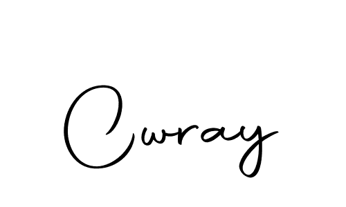 Cwray stylish signature style. Best Handwritten Sign (Autography-DOLnW) for my name. Handwritten Signature Collection Ideas for my name Cwray. Cwray signature style 10 images and pictures png