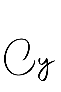 You should practise on your own different ways (Autography-DOLnW) to write your name (Cy) in signature. don't let someone else do it for you. Cy signature style 10 images and pictures png