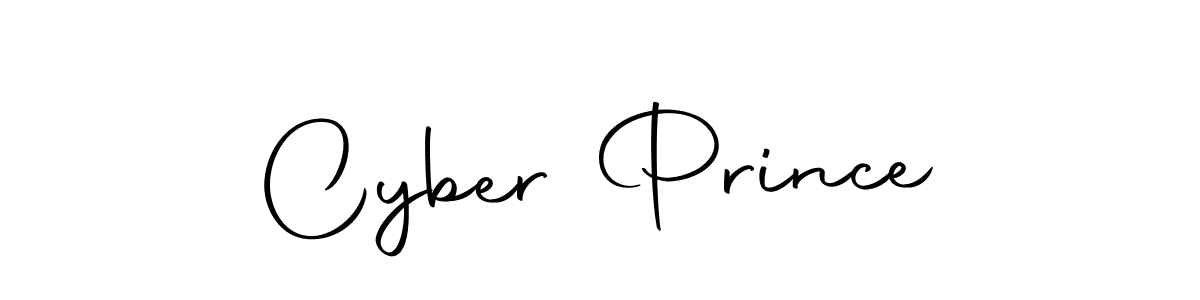 Design your own signature with our free online signature maker. With this signature software, you can create a handwritten (Autography-DOLnW) signature for name Cyber Prince. Cyber Prince signature style 10 images and pictures png