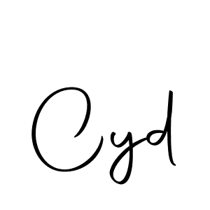 It looks lik you need a new signature style for name Cyd. Design unique handwritten (Autography-DOLnW) signature with our free signature maker in just a few clicks. Cyd signature style 10 images and pictures png