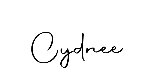 Make a beautiful signature design for name Cydnee. With this signature (Autography-DOLnW) style, you can create a handwritten signature for free. Cydnee signature style 10 images and pictures png