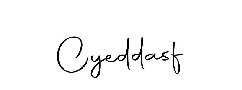 How to make Cyeddasf signature? Autography-DOLnW is a professional autograph style. Create handwritten signature for Cyeddasf name. Cyeddasf signature style 10 images and pictures png