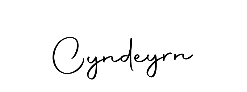 The best way (Autography-DOLnW) to make a short signature is to pick only two or three words in your name. The name Cyndeyrn include a total of six letters. For converting this name. Cyndeyrn signature style 10 images and pictures png