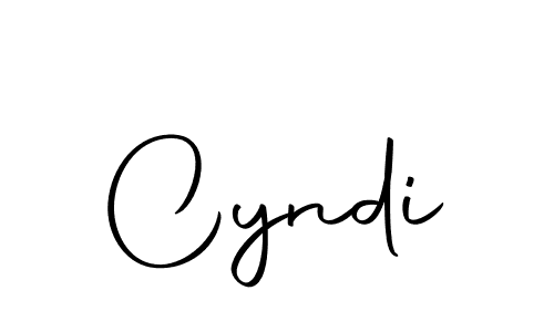 Create a beautiful signature design for name Cyndi. With this signature (Autography-DOLnW) fonts, you can make a handwritten signature for free. Cyndi signature style 10 images and pictures png