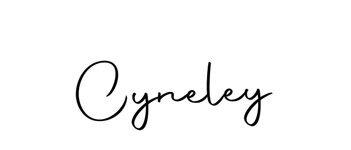 Make a beautiful signature design for name Cyneley. With this signature (Autography-DOLnW) style, you can create a handwritten signature for free. Cyneley signature style 10 images and pictures png