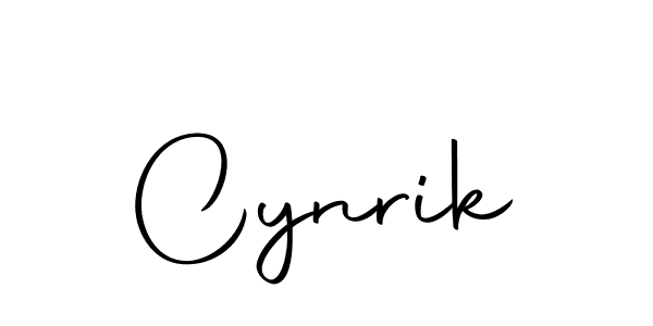 How to make Cynrik signature? Autography-DOLnW is a professional autograph style. Create handwritten signature for Cynrik name. Cynrik signature style 10 images and pictures png