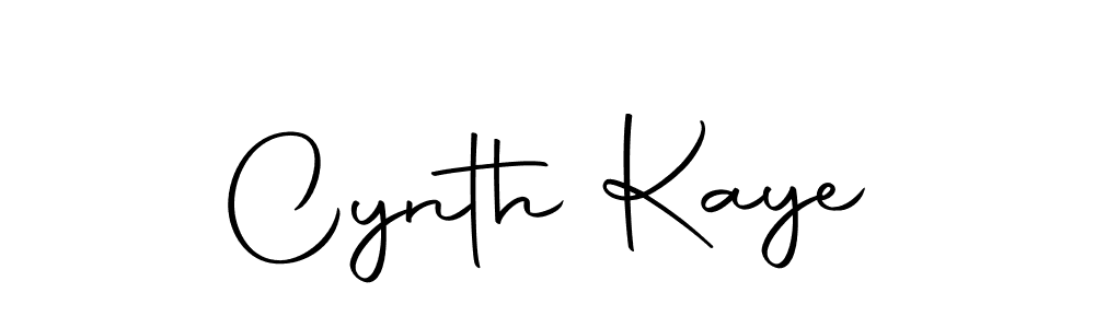 Similarly Autography-DOLnW is the best handwritten signature design. Signature creator online .You can use it as an online autograph creator for name Cynth Kaye. Cynth Kaye signature style 10 images and pictures png