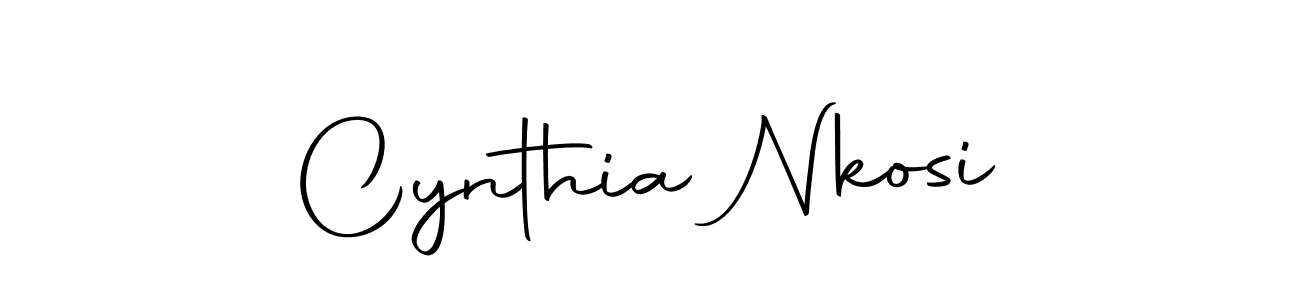 Cynthia Nkosi stylish signature style. Best Handwritten Sign (Autography-DOLnW) for my name. Handwritten Signature Collection Ideas for my name Cynthia Nkosi. Cynthia Nkosi signature style 10 images and pictures png