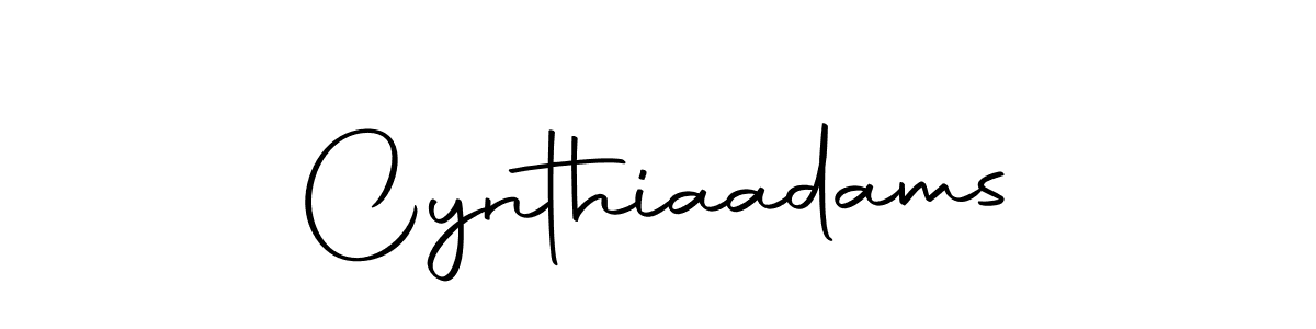 Make a beautiful signature design for name Cynthiaadams. With this signature (Autography-DOLnW) style, you can create a handwritten signature for free. Cynthiaadams signature style 10 images and pictures png