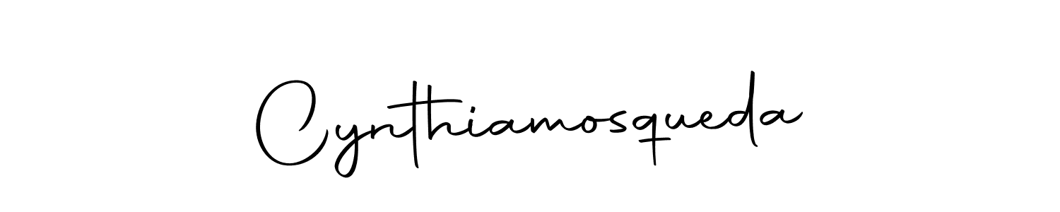 How to make Cynthiamosqueda signature? Autography-DOLnW is a professional autograph style. Create handwritten signature for Cynthiamosqueda name. Cynthiamosqueda signature style 10 images and pictures png