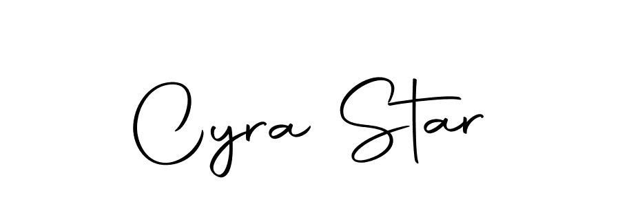 It looks lik you need a new signature style for name Cyra Star. Design unique handwritten (Autography-DOLnW) signature with our free signature maker in just a few clicks. Cyra Star signature style 10 images and pictures png