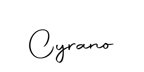 You should practise on your own different ways (Autography-DOLnW) to write your name (Cyrano) in signature. don't let someone else do it for you. Cyrano signature style 10 images and pictures png