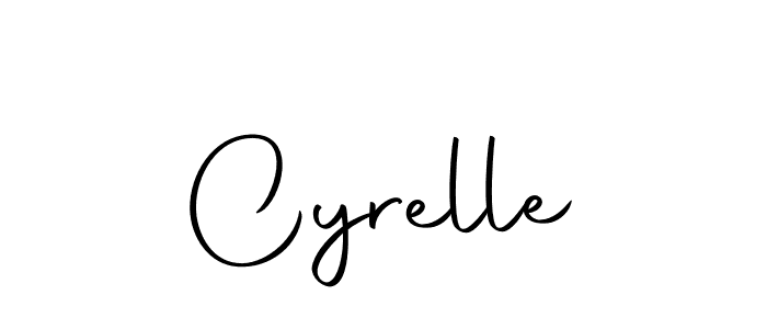 Cyrelle stylish signature style. Best Handwritten Sign (Autography-DOLnW) for my name. Handwritten Signature Collection Ideas for my name Cyrelle. Cyrelle signature style 10 images and pictures png