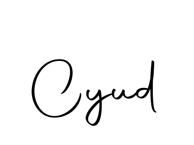 Make a beautiful signature design for name Cyud. Use this online signature maker to create a handwritten signature for free. Cyud signature style 10 images and pictures png