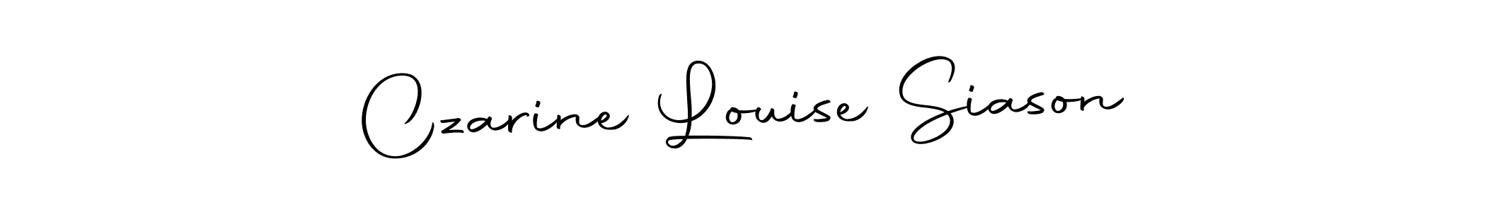 See photos of Czarine Louise Siason official signature by Spectra . Check more albums & portfolios. Read reviews & check more about Autography-DOLnW font. Czarine Louise Siason signature style 10 images and pictures png