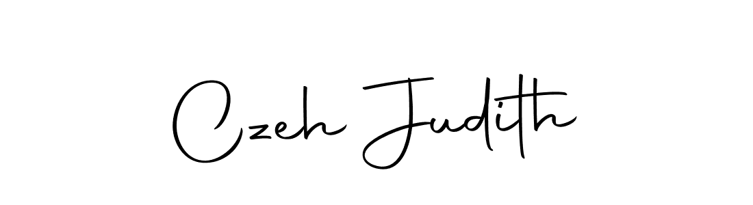 Create a beautiful signature design for name Czeh Judith. With this signature (Autography-DOLnW) fonts, you can make a handwritten signature for free. Czeh Judith signature style 10 images and pictures png