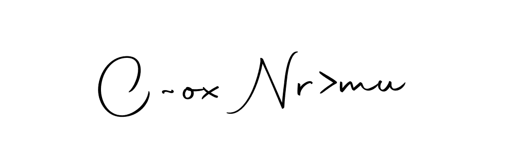 How to make C~ox Nr>mu signature? Autography-DOLnW is a professional autograph style. Create handwritten signature for C~ox Nr>mu name. C~ox Nr>mu signature style 10 images and pictures png