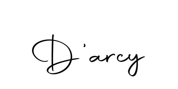 How to make D'arcy name signature. Use Autography-DOLnW style for creating short signs online. This is the latest handwritten sign. D'arcy signature style 10 images and pictures png