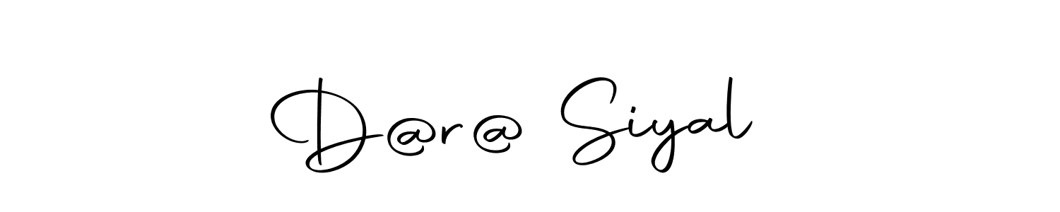 It looks lik you need a new signature style for name D@r@ Siyalπ∆. Design unique handwritten (Autography-DOLnW) signature with our free signature maker in just a few clicks. D@r@ Siyalπ∆ signature style 10 images and pictures png